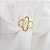 Anel Oval Vazado Ouro 18k - Imagem 3