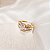 Anel Solitário em Ouro 18k com Moissanite - Imagem 2