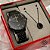 Kit Relógio Mondaine Feminino Preto 32683lpmvpe4k2 - Imagem 1