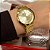 Kit Relógio Mondaine Feminino Dourado 99819lpmvde1k2 - Imagem 1