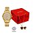 Kit Relógio Mondaine Feminino Dourado 99866lpmvde1k1 - Imagem 1