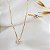Conjunto 2 peças - Gargantilha e Anel Ouro 18k - Imagem 4