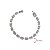 Pulseira Baguetes Prata 925 Zircônias - Imagem 3
