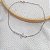 Pulseira Cruz em Prata 925 Zircônias - Imagem 4