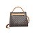 Bolsa Victor Hugo Milano Belmont Coffee Cuoio - Imagem 4