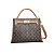 Bolsa Victor Hugo Milano Belmont Coffee Cuoio - Imagem 2