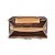 Bolsa Victor Hugo Milano Belmont Coffee Cuoio - Imagem 7