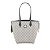Bolsa Victor Hugo Tote Double Face Panna Black - Imagem 1
