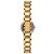 Relógio Feminino Facetado Cristais Dourado Mondaine 33000lpmvdm1 - Imagem 3