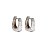 Brinco Argola em Ouro 18k Branco - Imagem 2