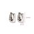 Brinco Argola em Ouro 18k Branco - Imagem 4
