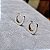 Brinco Argola em Ouro 18k Branco - Imagem 11