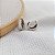 Brinco Argola em Ouro 18k Branco - Imagem 5