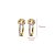 Brinco Duo em Ouro 18k - Imagem 4