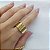 Anel Fosco em Ouro 18k e Diamante - Imagem 8