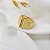 Anel Fosco em Ouro 18k e Diamante - Imagem 9