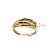 Anel Bold 3 Aros em Ouro 18k - Imagem 4