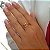 Anel Bold 3 Aros em Ouro 18k - Imagem 8