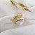 Anel Bold em Ouro 18k e Diamante - Imagem 3