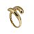 Anel Bold em Ouro 18k e Diamante - Imagem 2