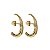 Brinco Bold em Ouro 18k e Diamante - Imagem 8