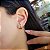 Brinco Bold em Ouro 18k e Diamante - Imagem 1