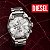 Relógio Diesel Prata Spiked Cronógrafo Dz4677b1 S2sx - Imagem 7