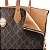 Bolsa Victor Hugo Tote Double Face Coffee Cuoio - Imagem 4