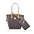 Bolsa Victor Hugo Tote Double Face Coffee Cuoio - Imagem 3