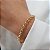 Pulseira Elo Português em Ouro 18k - Imagem 2