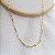 Corrente Masculina Malha Cadeado Ouro 18k 60cm - Imagem 4