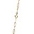Corrente Masculina Malha Cadeado Ouro 18k 60cm - Imagem 5