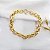 Pulseira Elo Português 8mm Ouro 18k - Imagem 5