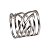 Anel Abstrato Prata 925 - Imagem 9