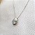 Colar Gota Prata 925 com Zircônia Azul - Imagem 5