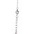Colar Gota Chuveiro Prata 925 com Zircônias - Imagem 5