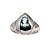 Anel Gota Prata 925 com Zircônia Azul - Imagem 8
