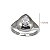 Anel Gota Prata 925 com Zircônia - Imagem 3
