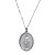 Colar Medalha Milagrosa Oval Prata 925 - Imagem 1