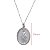 Colar Medalha Milagrosa Oval Prata 925 - Imagem 3