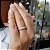 Anel Aparador Prata 925 Cravejado com Moissanite - Imagem 7