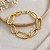 Pulseira Feminina Elos Cadeado Ouro 18k - Imagem 8