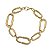 Pulseira Feminina Elos Cadeado Ouro 18k - Imagem 1