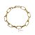 Pulseira Elos Duplos Ouro 18k Feminina - Imagem 3