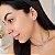 Gargantilha Choker Ouro 18k com Água-Marinha e Zircônia - Imagem 6