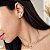 Gargantilha Choker Ouro 18k com Água-Marinha e Zircônia - Imagem 10