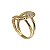 Anel Circular Vazado Ouro 18k com Diamantes - Imagem 9