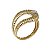 Anel Circular Vazado Ouro 18k com Diamantes - Imagem 6