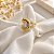 Anel Circular Vazado Ouro 18k com Diamantes - Imagem 5