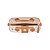 Bolsa Victor Hugo Siena Cloud Gray Ginger Brown - Imagem 2